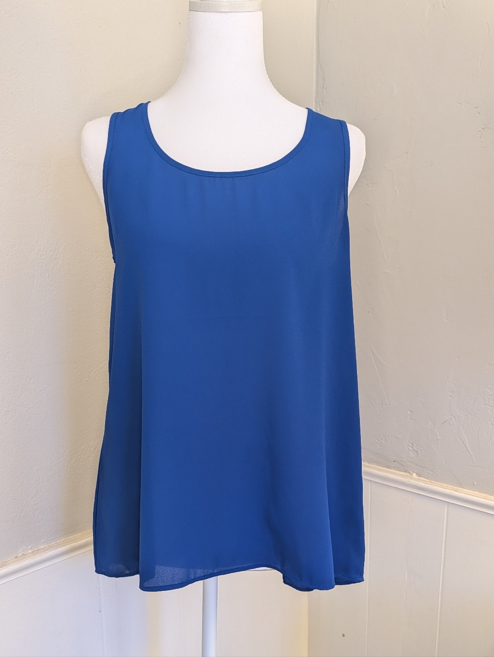 Express Split Back Tank Size small